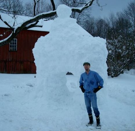 M.A.Orthofer and snowman